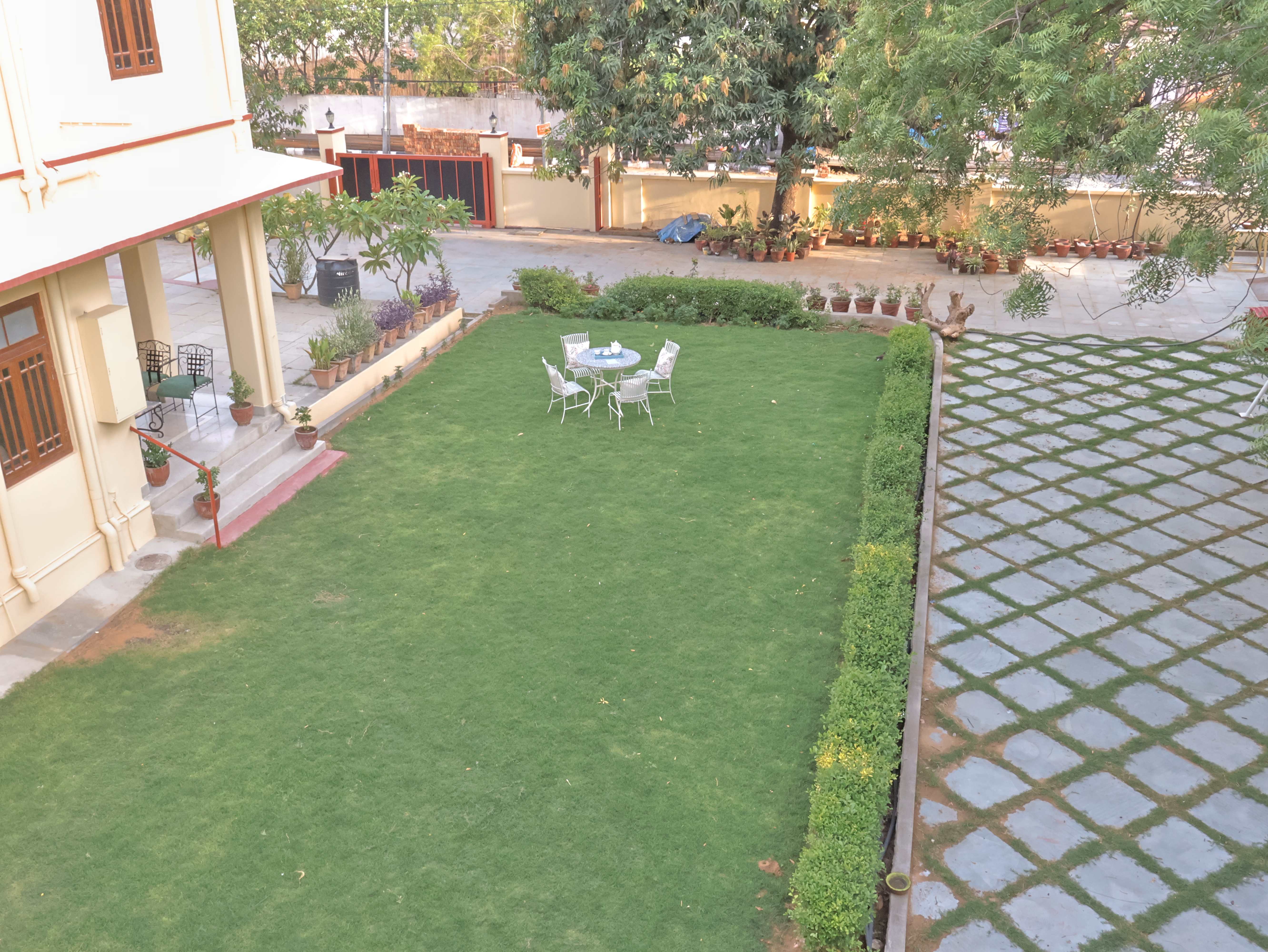 Garden Aerial View